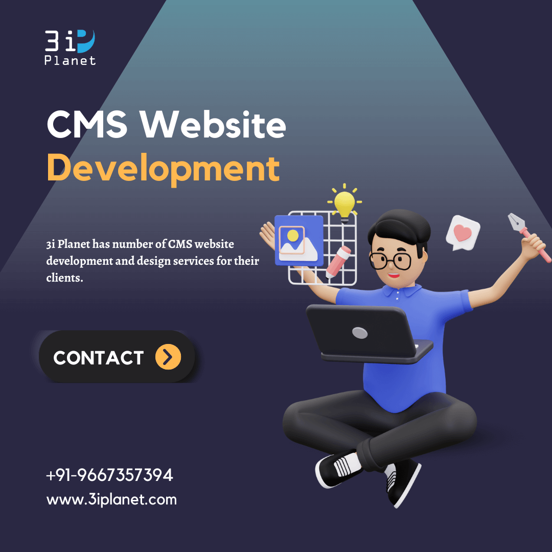 CMS Website Development in Udaipur