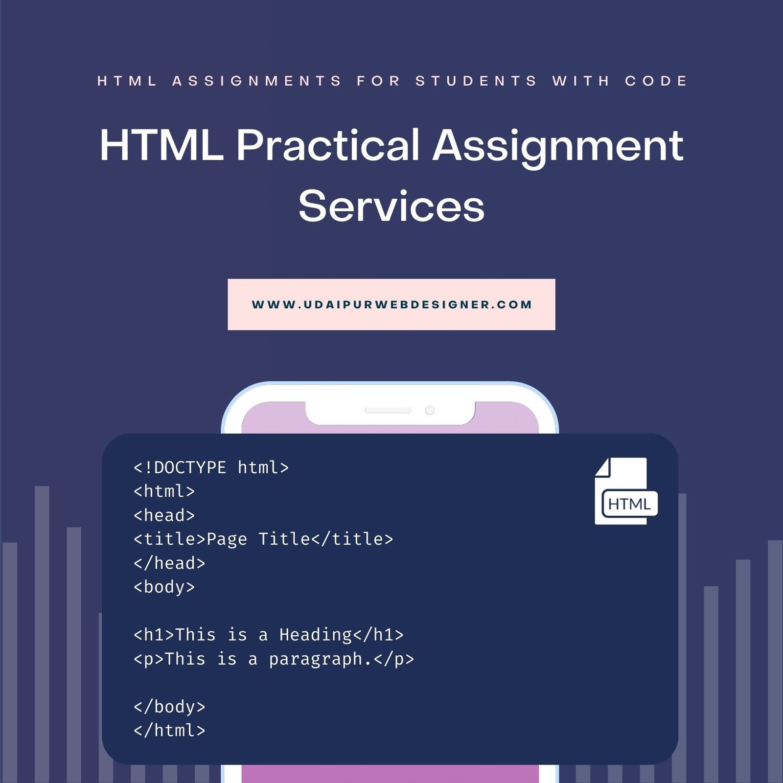 HTML Practical Assignment.