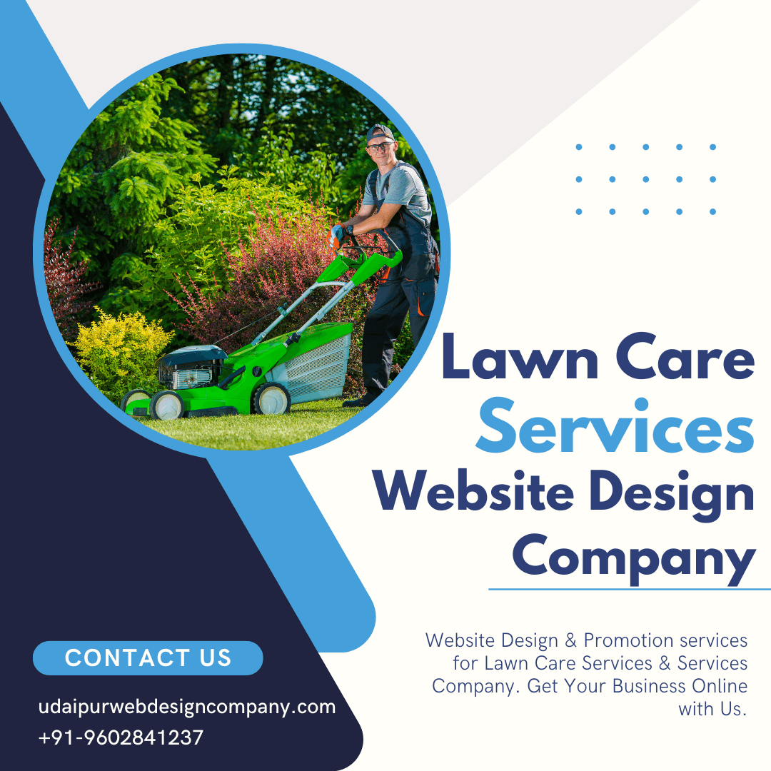 Lawn Care Service Website Design Company Udaipur