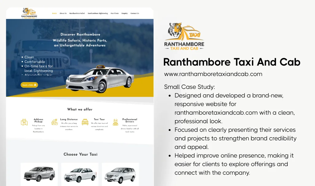 Taxi-Website-Designer